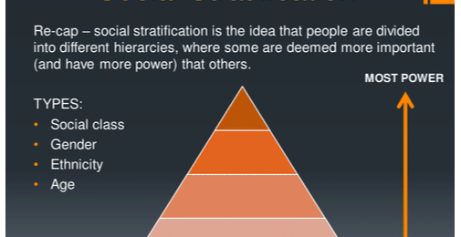 Social Stratification: A Designed Social Phenomenon