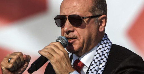 اردگان فلسطین کا دوست نہیں ہے