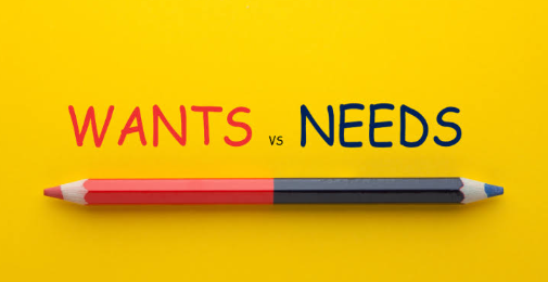 خواہشات یا ضروریات؟